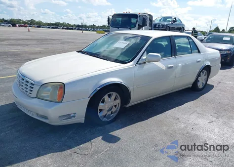 2003 Cadillac Deville Dts z USA, uszkodzony, nr VIN 1G6KF57963U267460